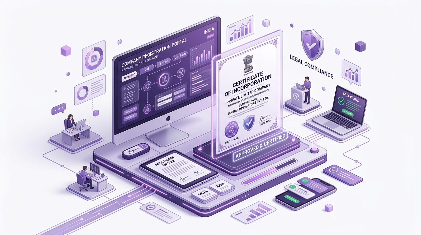 How to Register a Private Limited Company in India (Step-by-Step 2026 Guide)